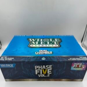 WHOLEMELT 2g NEW DUAL CHAMBER LIVE LIQUID DIAMOND DISPOSABLE VAPE